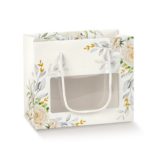 Shopper Box con cordino Botanico 19.5*9.5*17cm 10pz