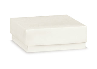 Scotton - Fondo e Coperchio Fibra Bianco 10pz - 12x12x4,5