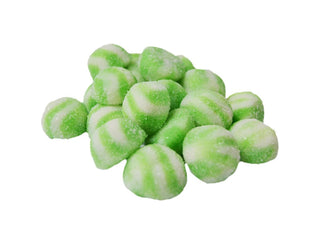 Biribao Sweetened Green Twist Gummy Candies 1kg bag