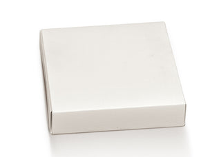 Scotton scatola cassetto quadrata bianca 12x12x3.2 10 pz