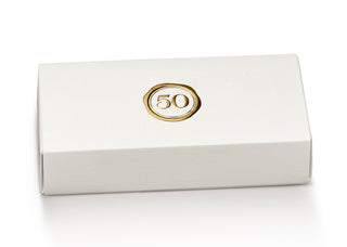 Scotton scatola rettangolare con divisori e stampa a caldo n50 12x5x3 cm 10pz