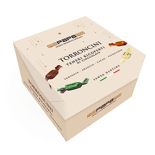 Papa Natale 2025 - Torroncini teneri assortiti Astuccio - 140g