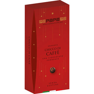 Papa Natale 2025 - Dragées Chicco di Caffè Con Cioccolato Fondente - 80g