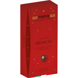 Papa Natale 2025 - Dragées Arancia Con Cioccolato Fondente - 80g