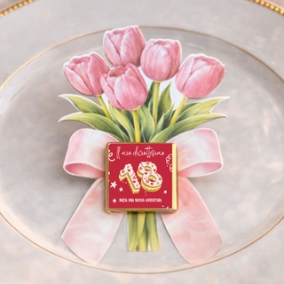 Segnaposti Tulipani Personalizzati per il tuo evento! 15x9 cm (MINIMO 20PZ)