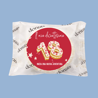 Donuts Incartate Personalizzati Per il tuo Evento! (MINIMO 18PZ)