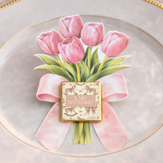 Segnaposti Tulipani Personalizzati per il tuo evento! 15x9 cm (MINIMO 20PZ)