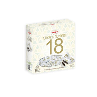Crispo - Cuor di numeri Confetti con Numeri - 250g