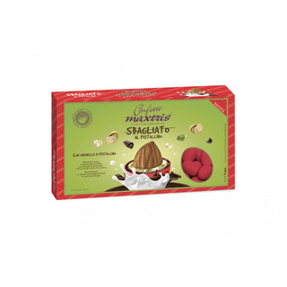 Maxtris - Ciocomandorla Sbagliato al Pistacchio Rosso - 1Kg