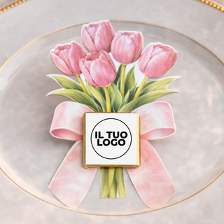 Tulipani Personalizzati 15x9 cm (MINIMO 20PZ)