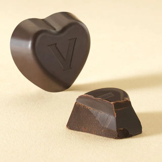 Cioccolato Venchi - Cuore Rosso Valentines di Cioccolato Extra Fondente Senza Glutine