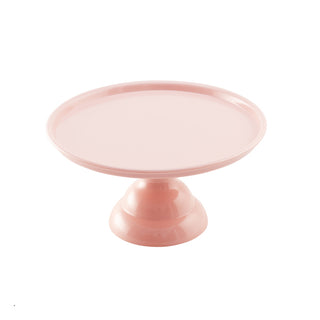 Medium Pink Melamine Cake Stand