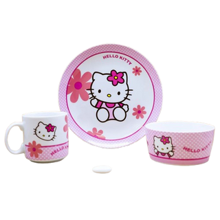 SALDI Hello Kitty Set Tazza Piatto Ciotola