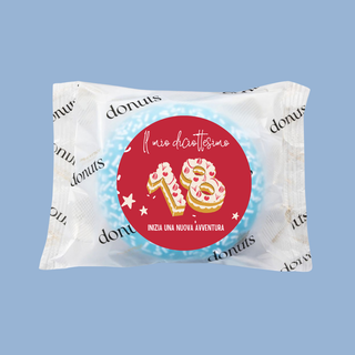 Donuts Incartate Personalizzati Per il tuo Evento! (MINIMO 18PZ)