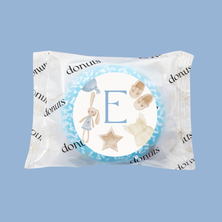Donuts Incartate Personalizzati con iniziali (MINIMO 18PZ)