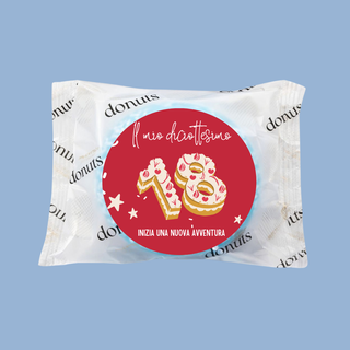 Donuts Incartate Personalizzati Per il tuo Evento! (MINIMO 18PZ)