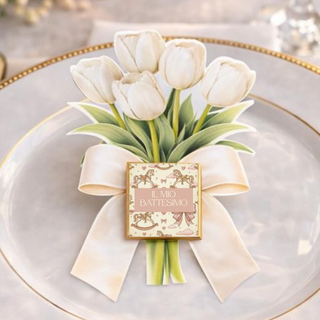 Segnaposti Tulipani Personalizzati per il tuo evento! 15x9 cm (MINIMO 20PZ)