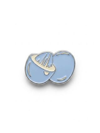 Spilla Logo Azzurra Brandizzata "La Confettata Online"