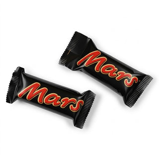 Mini Mars Barrette con Caramello Ricoperte di Cioccolato - 10g