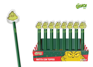 1pz Matita Con Faccia del Grinch ufficiale 24cm