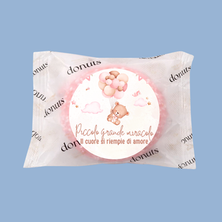 Donuts Incartate Personalizzati Per il tuo Evento! (MINIMO 18PZ)