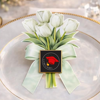Segnaposti Tulipani Personalizzati per il tuo evento! 15x9 cm (MINIMO 20PZ)