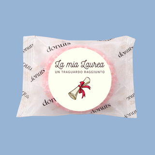 Donuts Incartate Personalizzati Per il tuo Evento! (MINIMO 18PZ)