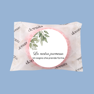 Donuts Incartate Personalizzati Per il tuo Evento! (MINIMO 18PZ)