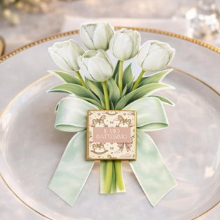 Segnaposti Tulipani Personalizzati per il tuo evento! 15x9 cm (MINIMO 20PZ)