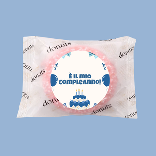 Donuts Incartate Personalizzati Per il tuo Evento! (MINIMO 18PZ)