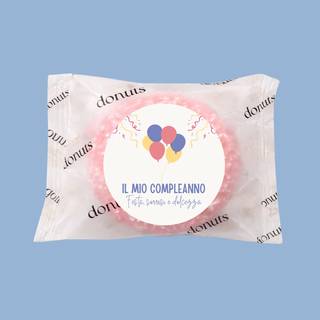 Donuts Incartate Personalizzati Per il tuo Evento! (MINIMO 18PZ)