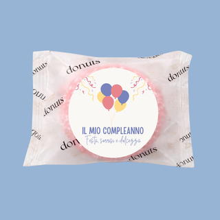 Donuts Incartate Personalizzati Per il tuo Evento! (MINIMO 18PZ)