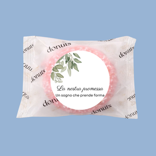 Donuts Incartate Personalizzati Per il tuo Evento! (MINIMO 18PZ)