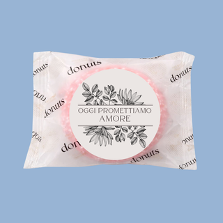 Donuts Incartate Personalizzati Per il tuo Evento! (MINIMO 18PZ)