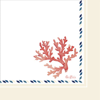 Coral Sea Theme Napkins 16pcs