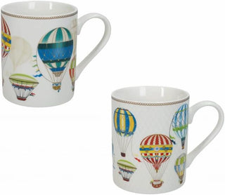 Brandani - Set 2 Mug Mongolfiere