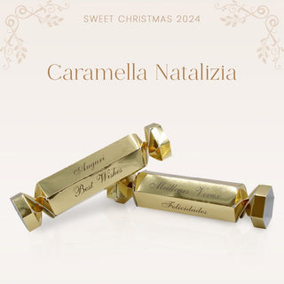 Orefice Caramella Natalizia con Torroncini Misti Incartati 100gr