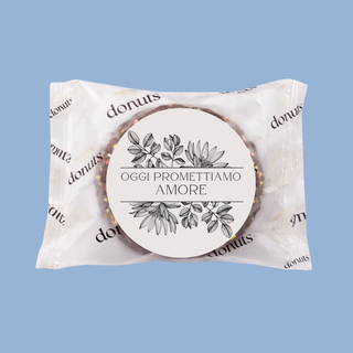 Donuts Incartate Personalizzati Per il tuo Evento! (MINIMO 18PZ)