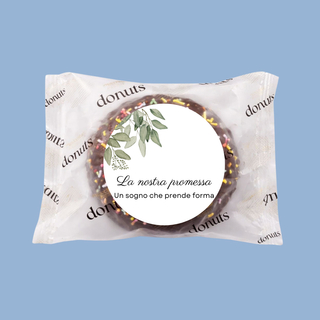 Donuts Incartate Personalizzati Per il tuo Evento! (MINIMO 18PZ)