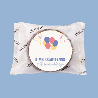 Donuts Incartate Personalizzati Per il tuo Evento! (MINIMO 18PZ)