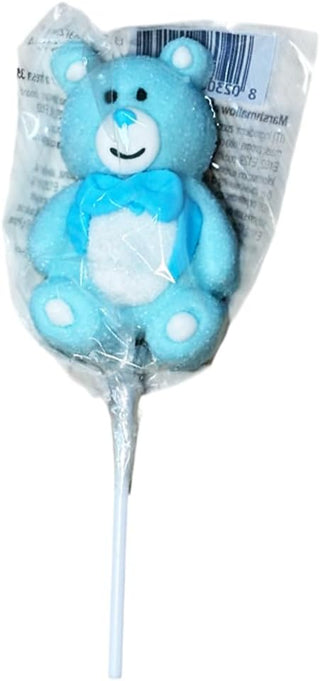 Marshmallow Orsetto Con Fiocco al gusto Fragola - 35g (SCEGLI IL COLORE)