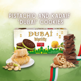 Biscotto Dubai con pasta Kadaif e Pistacchio 140g