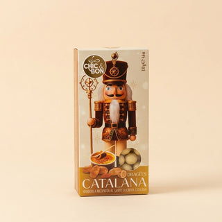 Cioccolato Buratti -  Dragées Mandorla Ricoperta al gusto Crema Catalana Senza Glutine - 130g