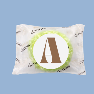 Donuts Incartate Personalizzati con iniziali (MINIMO 18PZ)