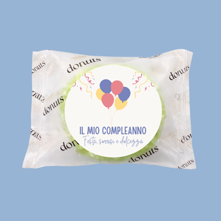Donuts Incartate Personalizzati Per il tuo Evento! (MINIMO 18PZ)