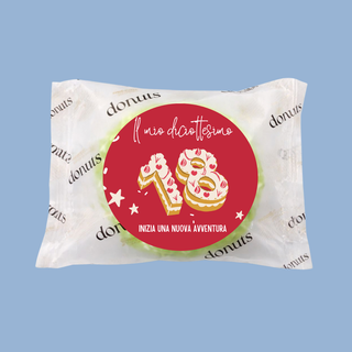 Donuts Incartate Personalizzati Per il tuo Evento! (MINIMO 18PZ)