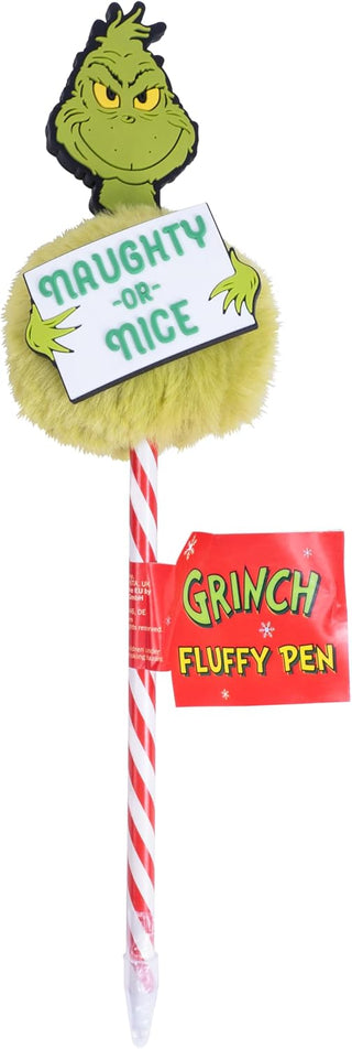 1pz Penna Ufficiale Grinch con Pompon Verde 2mm