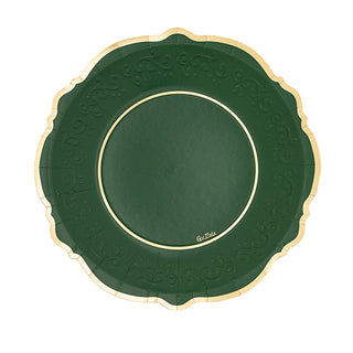 Liberty Verdone Oro Large Plates - 8 pieces