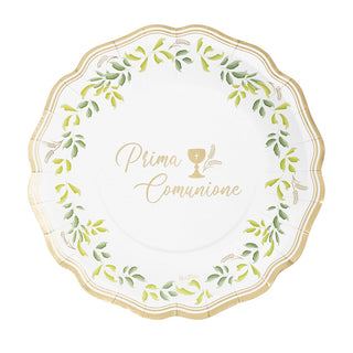 New Liberty Large First Communion Plates - 8 pieces