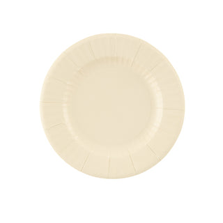 Round Plates Sand Medium - 8 pieces